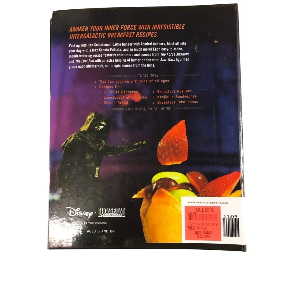 The Star Wars‎ Cookbook BB-ATE Awaken to the Force of Breakfast and Brunch